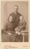 Kabinettsfotografi - familj, Uppsala