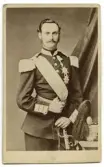 Porträtt på Kung Fredrik VII Danmark.