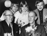 Deltagare vid Örebro kanotförening 65 års-jubileum, 1972