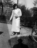 Kvinna i Hagaparken, 1936