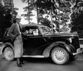 Karl Karlsson på biltur, 1936