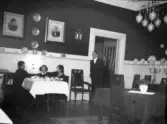 Middag på Riksbanken, Köpmangatan, Engelbrektsgatan, 1928