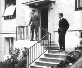 Viggbyholmsskolan, besök av utbildningsminister Palme