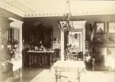 Rumsinteriör. Sannolikt från Galoschbolagets hus i Gävle, sent 1800-tal.