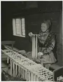 Skansen. Arbetsliv.  Ljusstöpning. Elin Karlsson.
