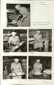Skansen. Arbetsliv. Marta Karlsson från Järvsö bereder ost. 1958. Fäbodvallen.