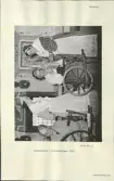 Skansen. Arbetsliv.  Textilt arbete. Spånadskurs i Bollnässtugan 1937.
