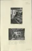 Skansen. Arbetsliv.  Textilt arbete. Anna Larsson deltar i vävnadskurs ordnad av Stockholms Läns Hemslöjdsförening. Bollnässtugan 1942.