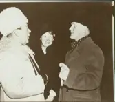 Skansen. Berättare. Anders de Wahl, Anna Rudbeck och professor Andreas Lindström.