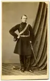 Porträtt på en man i uniform, porträtt helfigur.