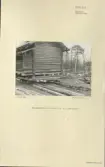 Skansen. Byggnader. Dala- och Moragården under flytten och uppförandet. Färnäshärbret rullas till sin nya plats.