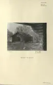 Skansen. Byggnader. Dala- och Moragården under flytten och uppförandet. Eldhuset.