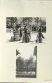 Skansen. Byggnader. Dala- och Moragården under flytten och uppförandet.
 Invigningen.