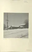 Skansen. Byggnader. Dala- och Moragården under flytten och uppförandet.
