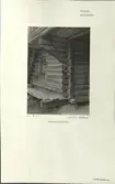 Skansen. Byggnader. Dala- och Moragården under flytten och uppförandet.
 Bergkarlåsloftet.