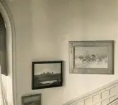 Interiör inifrån borgmästarvillan i Sölvesborg, som idag huserar Hotell Humbla, uppfördes 1903 av borgmästare Philibert Humbla (1863-1925). Far till Philibert Humbla, museiman och svensk konsthistoriker (1896-1952) som 1940 blev förste chef vid Gävle museum (källa Wikipedia).