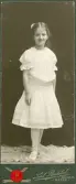 Porträtt av Greta Åström (enligt text i album).