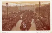 Motiv från Bondetåget 1914. Text på framsida: 
