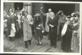 Skansen. Byggnader. Delsbogården.   Invigningen den 18 augusti 1940.