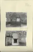 Skansen. Byggnader. Delsbogården.  Västerängsstugan, Tjärnmyrainteriören.