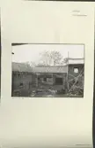 Skansen. Byggnader. Delsbogården.  Under byggnad 1939-40.