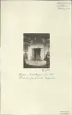 Skansen. Byggnader. Delsbogården före flyttningen. Edsäng nr 3. Spisen i herrstugan.
E.U.29480