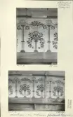 Skansen. Byggnader. Delsbogården före flyttningen. Edsäng nr 3. Herrstugan, tapeter.
E.U.29480