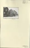 Skansen. Byggnader. Delsbogården före flyttningen. Gåsbackafäjset. Från rivningen mars 1939.