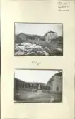 Skansen. Byggnader. Delsbogården före flyttningen. Sunnanås. Sängstugan.