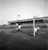 Fotbollsmatch Närke - Västmanland, 1948-07-29