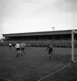Fotbollsmatch ÖSK - IS Halmia, 1948-08-08
