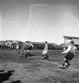 Träningsmatch ÖSK - Sandviken, 1949-03-27