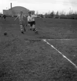 Fotbollsmatch ÖSK - IFK Göteborg, 1949-04-10