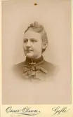 Kvinnoporträtt.