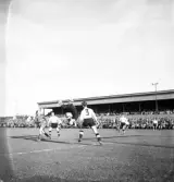 Fotbollsmatch ÖSK - Helsingborgs IF, 1949-05-01