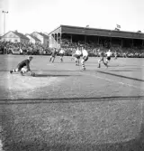 Fotbollsmatch ÖSK - Helsingborgs IF, 1949-05-01