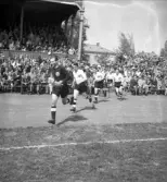 Fotbollsmatch ÖSK - Malmö FF, 1949-05-15