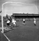 Fotbollsmatch ÖSK - Malmö FF, 1949-05-15