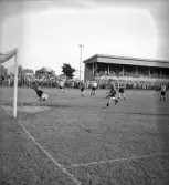 Fotbollsmatch ÖSK - Landskrona BoIS, 1949-06-06