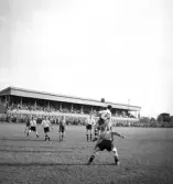 Fotbollsmatch ÖSK - Landskrona BoIS, 1949-06-06