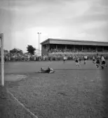 Fotbollsmatch ÖSK - Landskrona BoIS, 1949-06-06