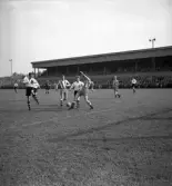 Fotbollsmatch ÖSK - Karlstad BIK, 1949-09-11