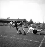 Fotbollsmatch ÖSK - Karlstad BIK, 1949-09-11