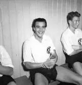 Fotbollsmatch ÖSK - IF Viken, 1949-10-16