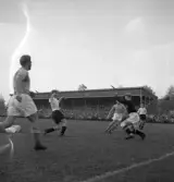 Fotbollsmatch ÖSK - IF Viken, 1949-10-16