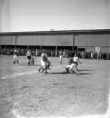 Träningsmatch ÖSK - Finspång, 1950-04-23