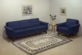 Soffa och fåtölj