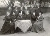 Djurgårdsskolan uppfördes under åren 1862-1865.
Lärare och lärarinnor.