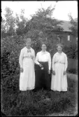 Agnes Wilhelmsson med okända kvinnor