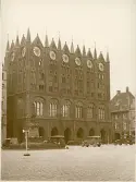 Stralsunds rådhus, sommaren 1930 (enligt text i album).
